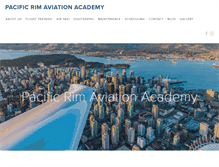 Tablet Screenshot of flighttraininginbc.com